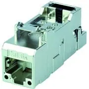 Produktfoto 1 von AMJ-S Modul Cat.6A (tiefgest.n.ISO/IEC) T568A, VE= 6x2er Pack