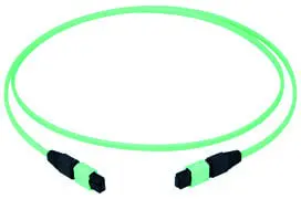 Produktfoto 1 von MPO aqua female patch cord 30m ribboncable aqua 50#85# OM3