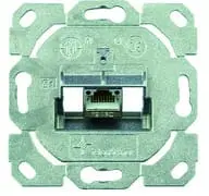 Produktfoto 1 von Modulaufnahme AMJ-S 1-fach UP/0 Flex inkl. 1 AMJ-S Module Cat.6A T568B