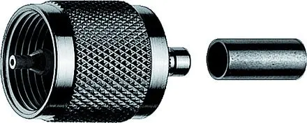 Produktfoto 1 von UHF-Kabelstecker CR/CR RG 213/U