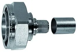 Produktfoto 1 von 7-16 Kabelstecker Cr/Cr 50 Ohm RG 214/U