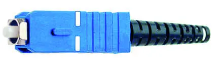Produktfoto 1 von SC Stecker, Multimode Keramik,blau,Kabelmont. #511# 2