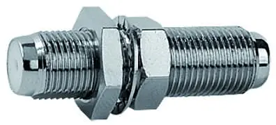 Produktfoto 1 von F einbaukupplung, 75 Ohm (F-F)