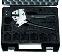 Produktfoto 1 von Crimpzange XM Typ, Koax im Koffer ohne Einsätze