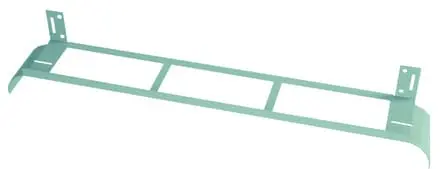 19 Kabelführung 1HE, 75 mm breit für Klettverschlussbänder