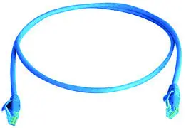 Produktfoto 1 von Patchkabel U/UTP Cat.6A, 15,0m MP8 500, LSZH, blau, 1:1