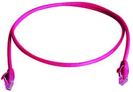 Produktfoto 1 von Patchkabel U/UTP Cat.6, 5,0m MP8 250, LSZH, rot RAL 3018, 1:1