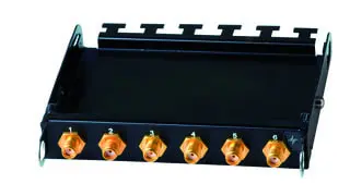 Produktfoto 1 von HD³-Modul-1HE 6x BNC