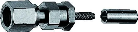 Produktfoto 1 von SMC-Kabelbuchse Crimp AU RG-174/U, RG-188A/U, RG-316/U