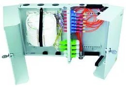 Produktfoto 1 von LWL Modularer Wandverteiler SAM-SC 390x260x100m,RAL 7035