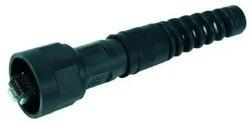 Produktfoto 1 von STX V1 RJ45 Steckerset, feldkonf. AWG22-26 Cat.6 BP m. Knickschutz