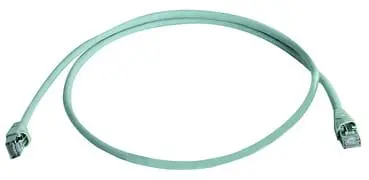 Patchkabel S/FTP Cat.6A (ISO/IEC), 20,0m MP8 FS500, LSZH, grau, 1:1