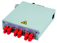 Produktfoto 1 von TS-Verteiler mit 6xSTD , mm Metallhülse/Metallgehäuse