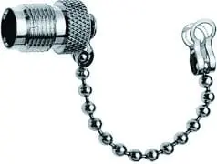 Produktfoto 1 von TNC-Abdeckkappe mit Kette (F)