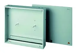 Produktfoto 1 von LWL-WANDSpleissbox RAL 7035 440x440x95mm*H*511