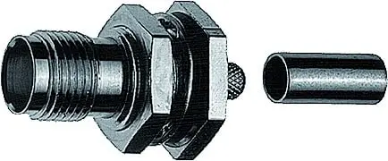 Produktfoto 1 von TNC-Kabeleinbaubuchse cr/cr G1 (RG-58C/U) 50Ohm