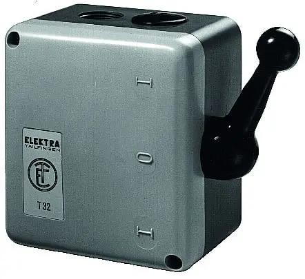 Produktfoto 1 von Ausschalter 3-polig 15kW/400V isogekapselt
