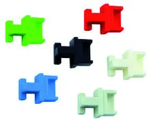 Produktfoto 1 von Staubschutzkappe für RJ45 RAL 3020, rot
