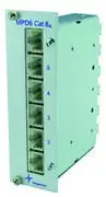 Produktfoto 1 von Mini-Verteiler MPD6-HS K geschirmt Cat.6A (tiefgestellt n. ISO/IEC) 3HE/8TE
