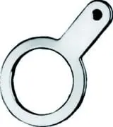 Produktfoto 1 von Lötfahne, einlappig, 1/2 verzinnt