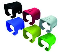 Produktfoto 1 von Farbmarkierungsclip grün RAL 6024 für umspritzte RJ45 Patchkabel