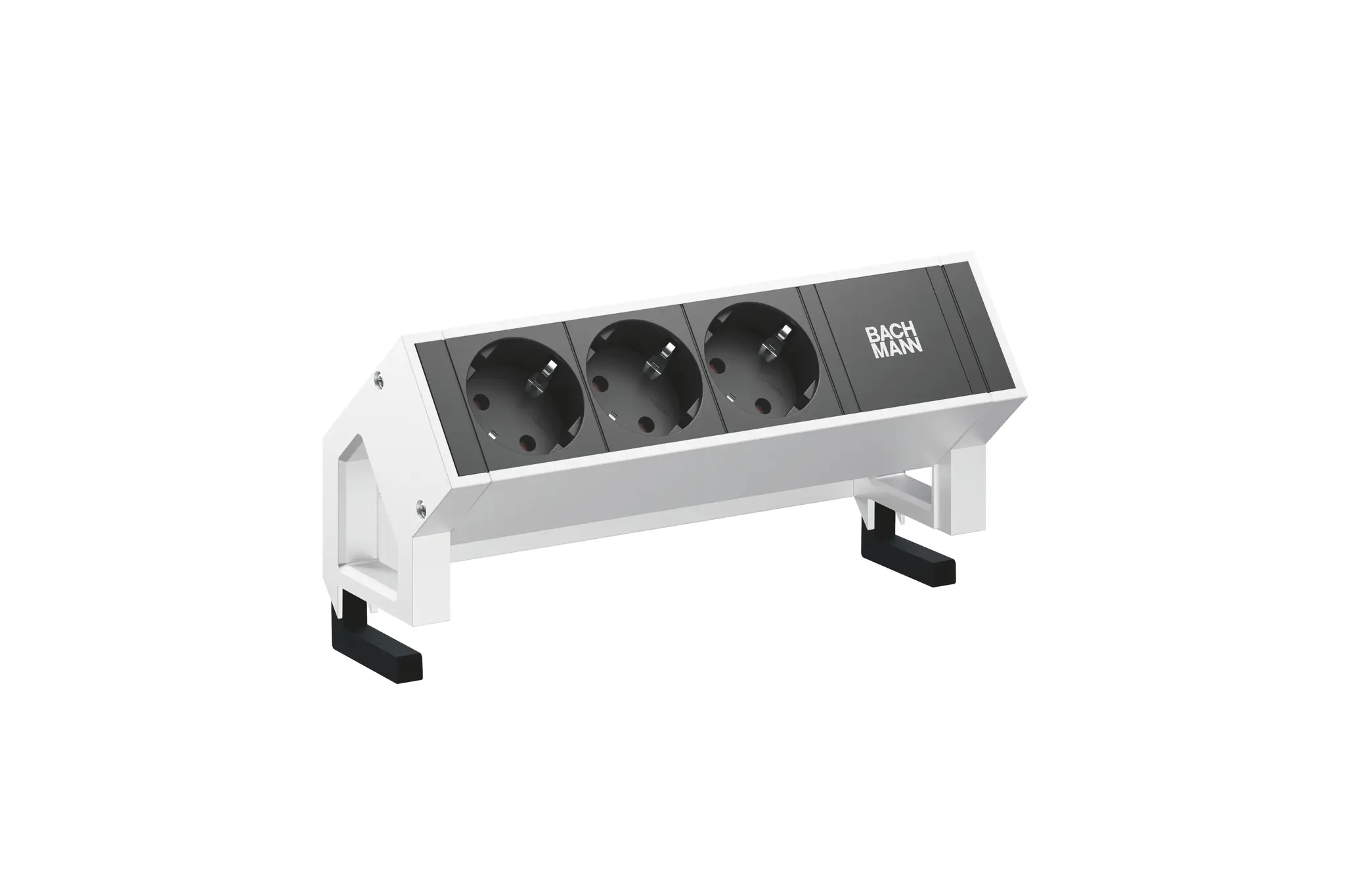 Produktfoto 1 von DESK2 3xSchuko 1xABD Strom 0 Inox lackiert