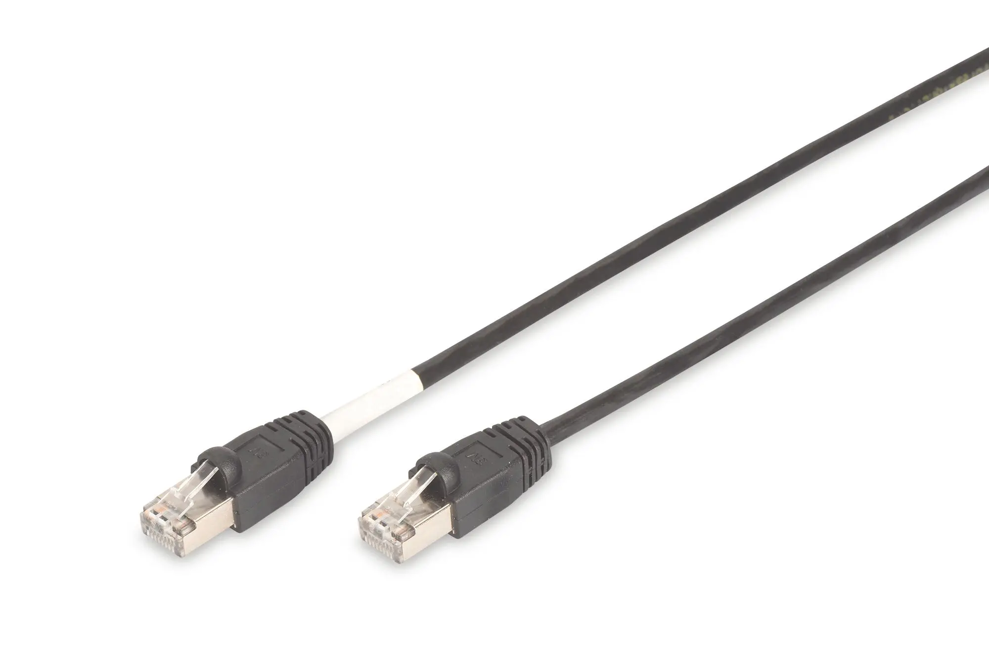 CAT 6 S-FTP Outdoor Patchkabel Cu FRPE AWG 27/7 Länge 2m sw