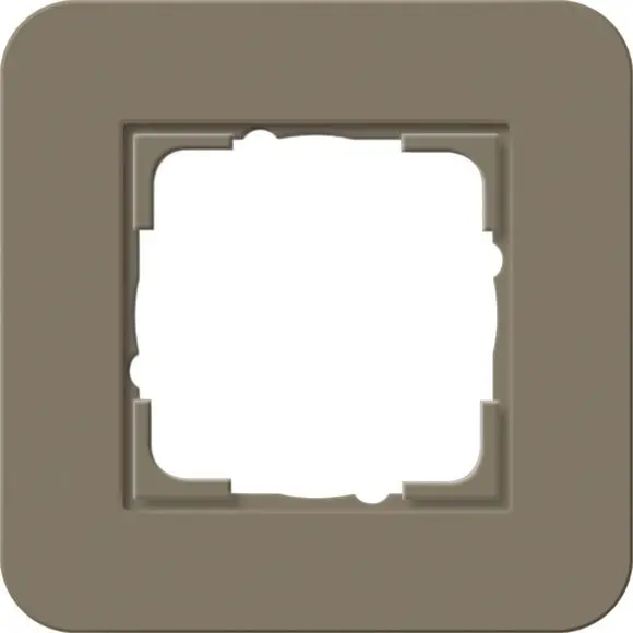 Produktfoto 1 von Abdeckrahmen 1f E3 Umbra/Anthrazit