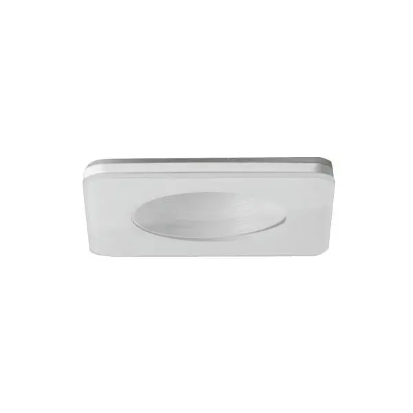 Produktfoto 1 von Einbaumodul quadratisch, weiss, mit Gla