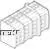 Produktfoto 1 von Hauptltg.Klemme 3p VBG4 3x4x25 qmm
