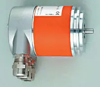 Produktfoto 1 von Multiturn-Vollwellendrehgeber D=6mm PROFIBUS DP Klemmleiste
