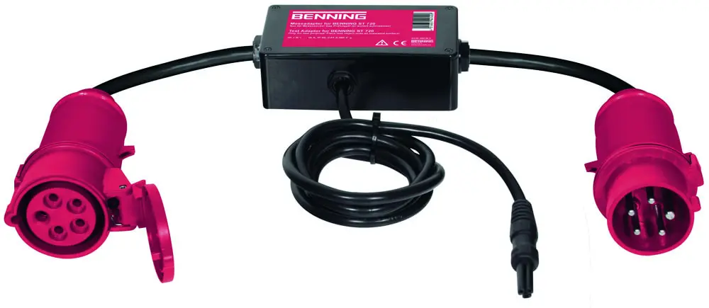 Produktfoto 1 von Aktiv-Messadapter 16A CEE 5polig 3ph. RPE IPE f.ST725