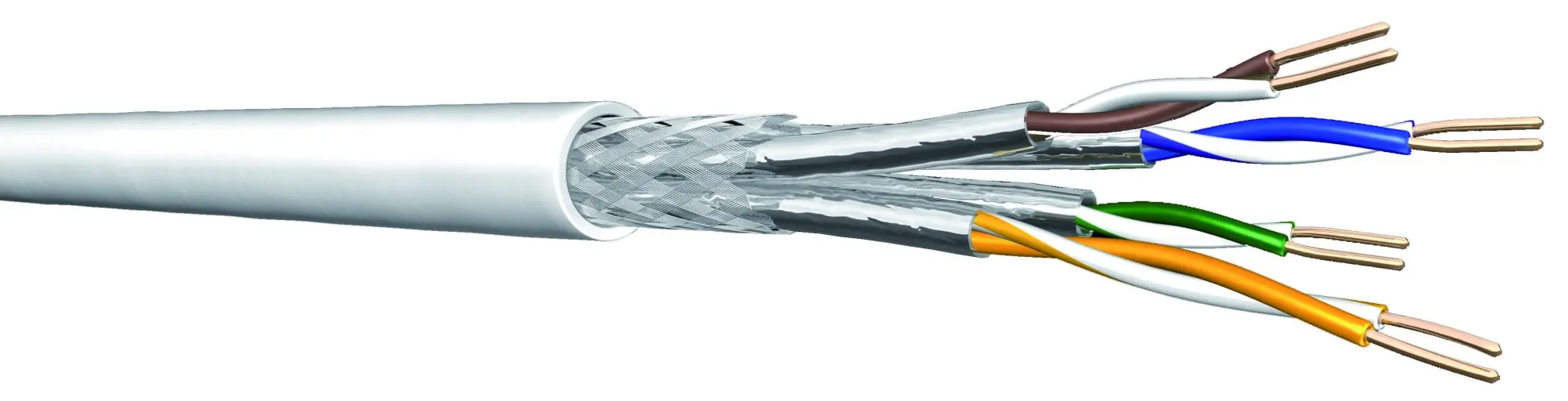 Produktfoto 1 von UC HOME Cat.7 SS26 S/FTP 4P LSHF 100RW Dca Ring 100m