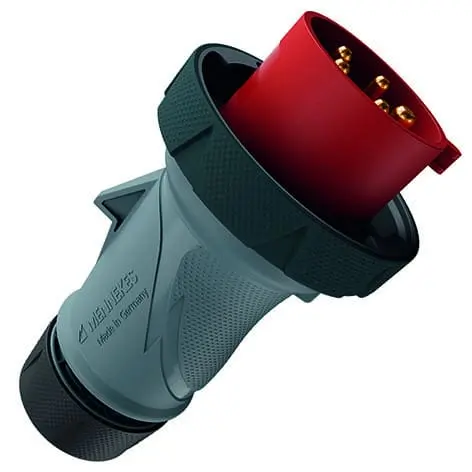 Produktfoto 1 von Stecker PowerTOP® Xtra mit ErgoCONTACT® 32 A, 5 p, 400 V IP67 / IP69