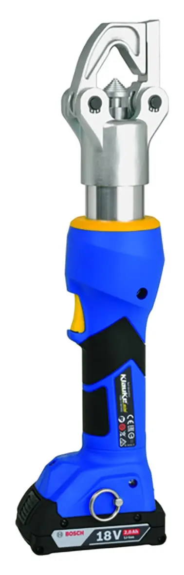 Produktfoto 1 von Klauke Mini+ Identcrimp Klapp-Kopf Next Gen. 10-240qmm Bosch Akku 2Ah