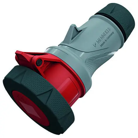 Produktfoto 1 von Kupplung PowerTOP® Xtra mit ErgoCONTACT® 16 A, 5 p, 400 V IP67 / IP69