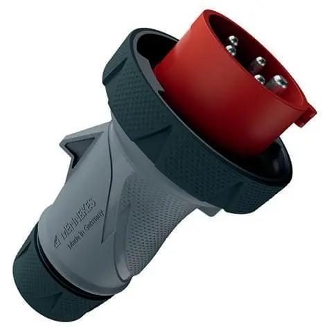 Produktfoto 1 von CEE Stecker PTX R 32A5p6h400V IP69
