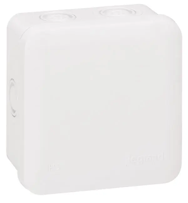 Produktfoto 1 von Abzweigdose Plexo, 80x80x45mm HxBxT, IP 55 , m.Vorprägung