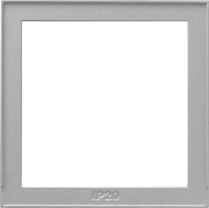 Adapterrahmen f.System 55 TX44 Farbe alu