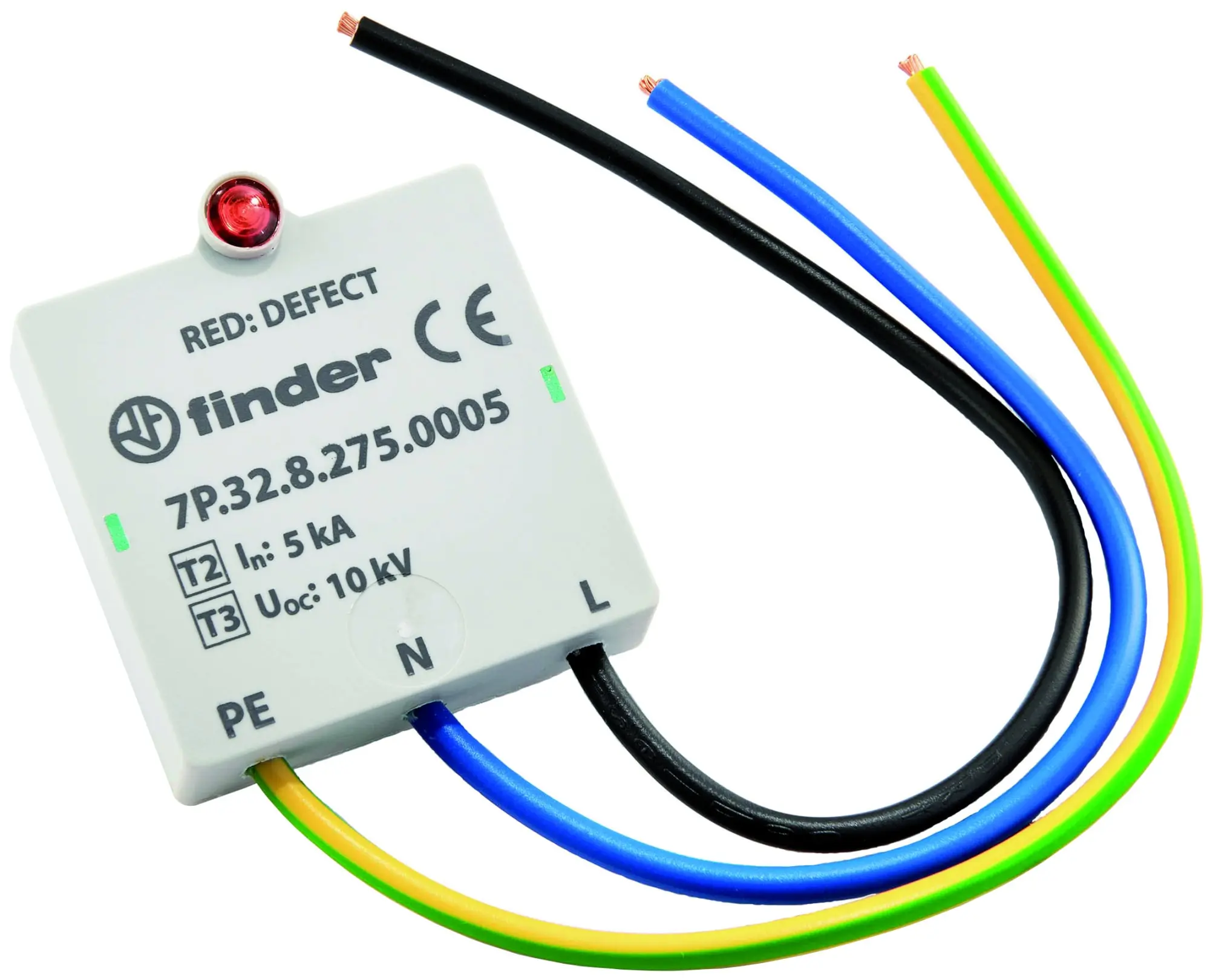 Produktfoto 1 von SPD Typ 3, 1-phasig, Varistor