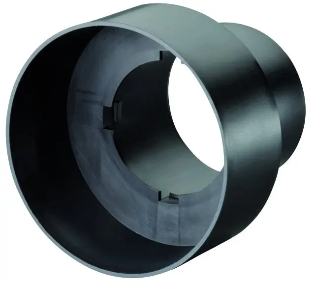 Produktfoto 1 von Ventiladapter, Übergang Ventil zum Flexrohr DN63