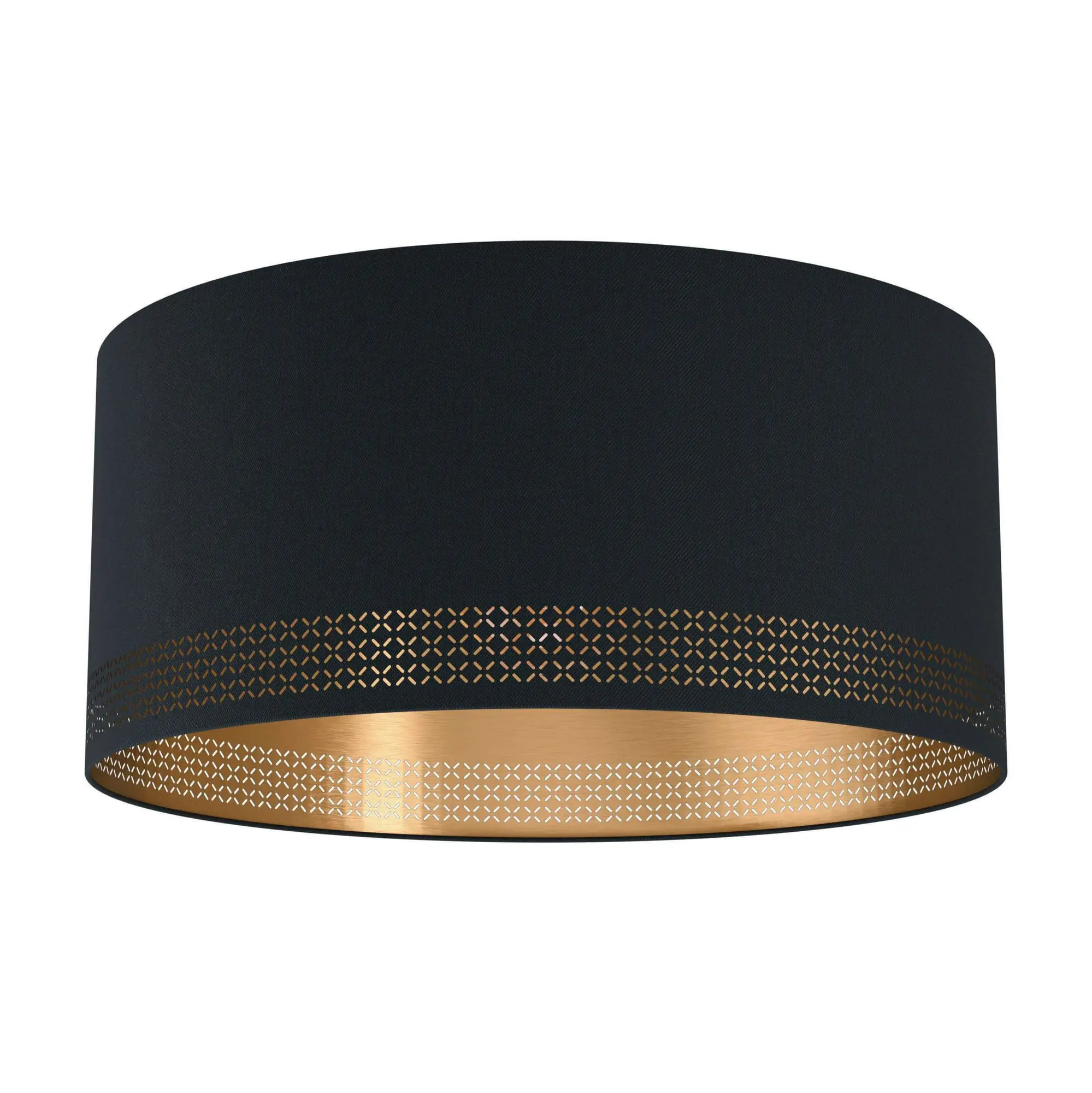 Produktfoto 1 von Deckenleuchte/1 E27 m.CUT-OUT Schwarz/Gold ESTEPERRA
