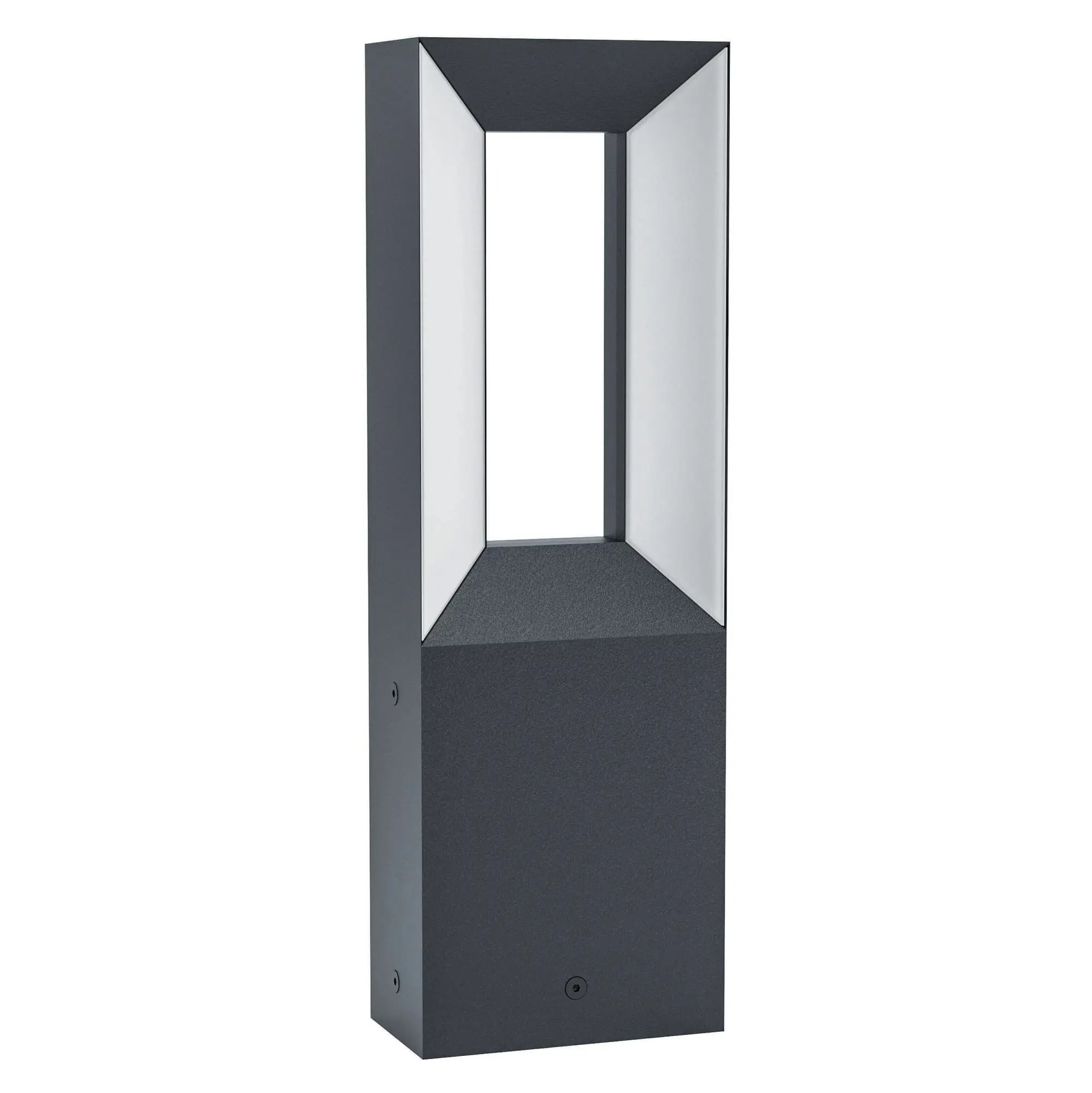 Produktfoto 1 von Außen LED-Sockelleuchte Schwarz/Weiss RIFORANO 2x5W