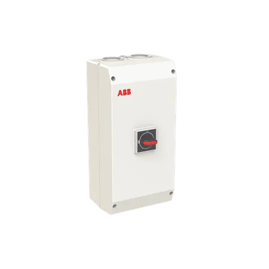 EMV-Sicherheitsschalter 3-polig 45 kW 400V m. schwarzem Griff