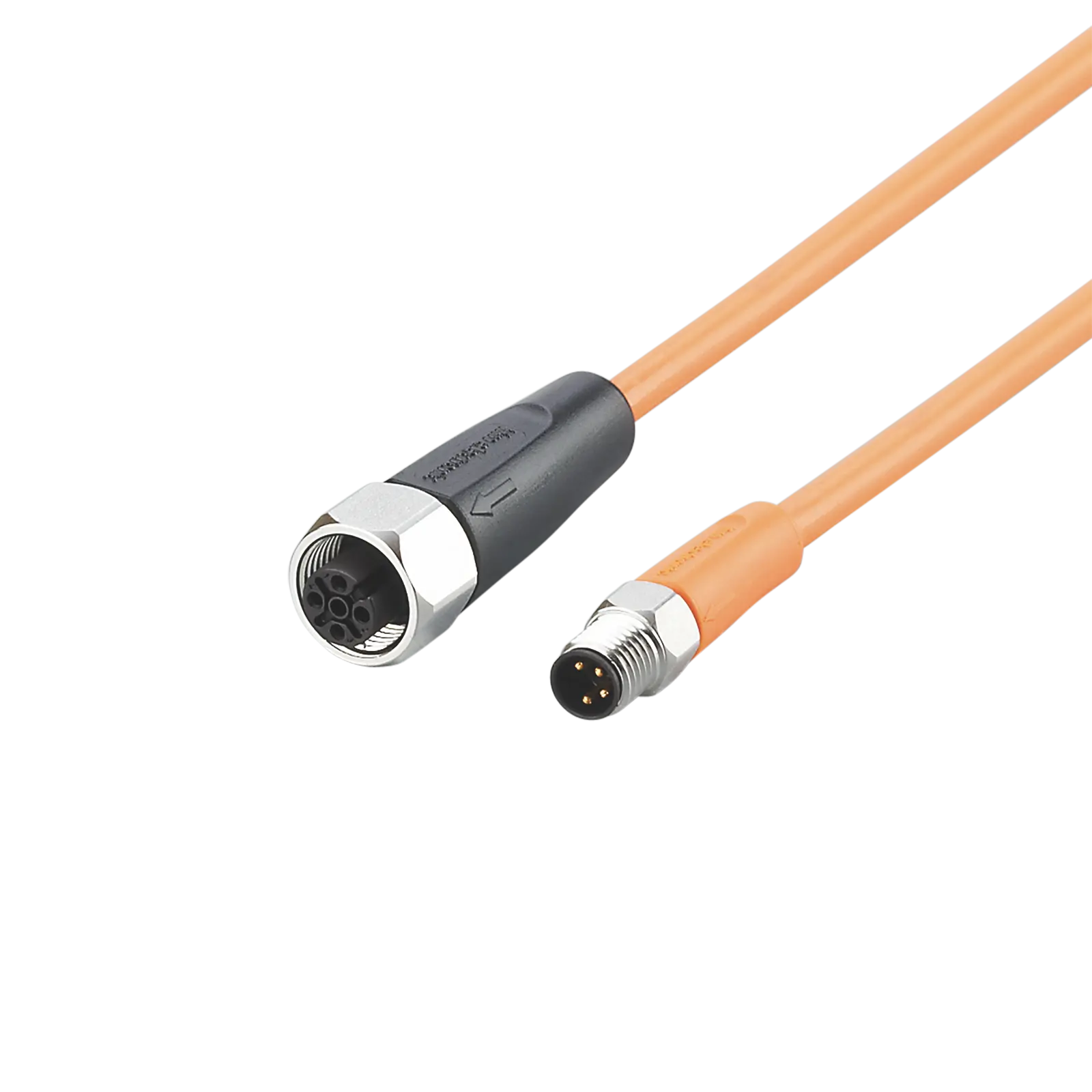 Produktfoto 1 von Verbindungskabel PNP 0,3m PVC IP65/67-69K