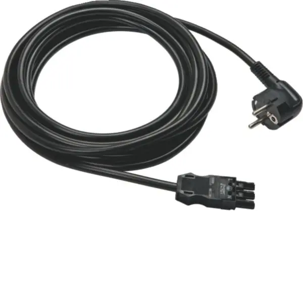 Produktfoto 1 von Anschlussleitung Wago 3x1,5mm² Winkelstecker auf Eingangsbuchse 5m
