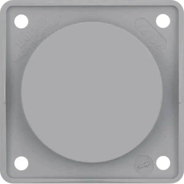 Produktfoto 1 von Blindverschluss Integro Flow/Classic grau, glänzend