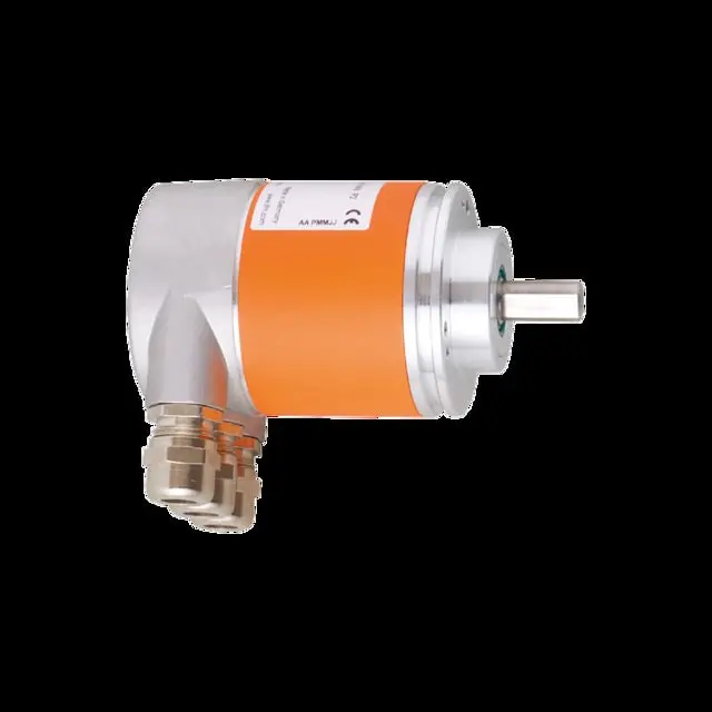 Produktfoto 1 von Multiturn-Vollwellendrehgeber D=10mm DeviceNet Klemmleiste