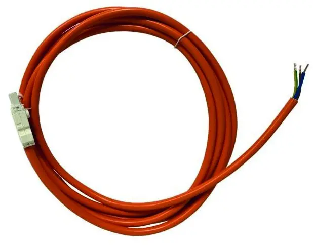 Produktfoto 1 von Netzkabel LMX-N-30, 3x1,5mm², orange