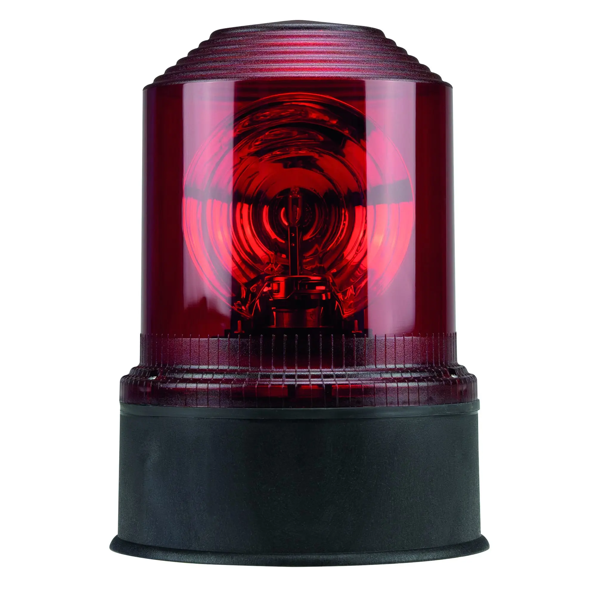 Produktfoto 1 von Drehspiegelleuchte 24V~ (1,1A) rot incl. GL 25W (Ba15d)